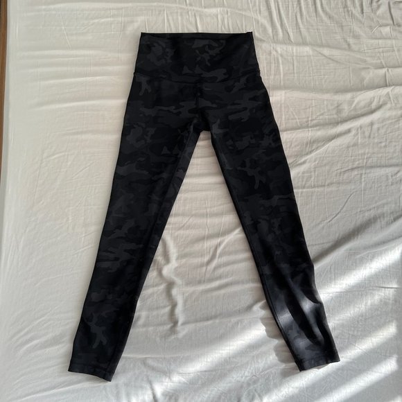 Lululemon Wunder Train High-Rise Tight 25" - 6 - Incognito Camo Multi Grey - Picture 5 of 6